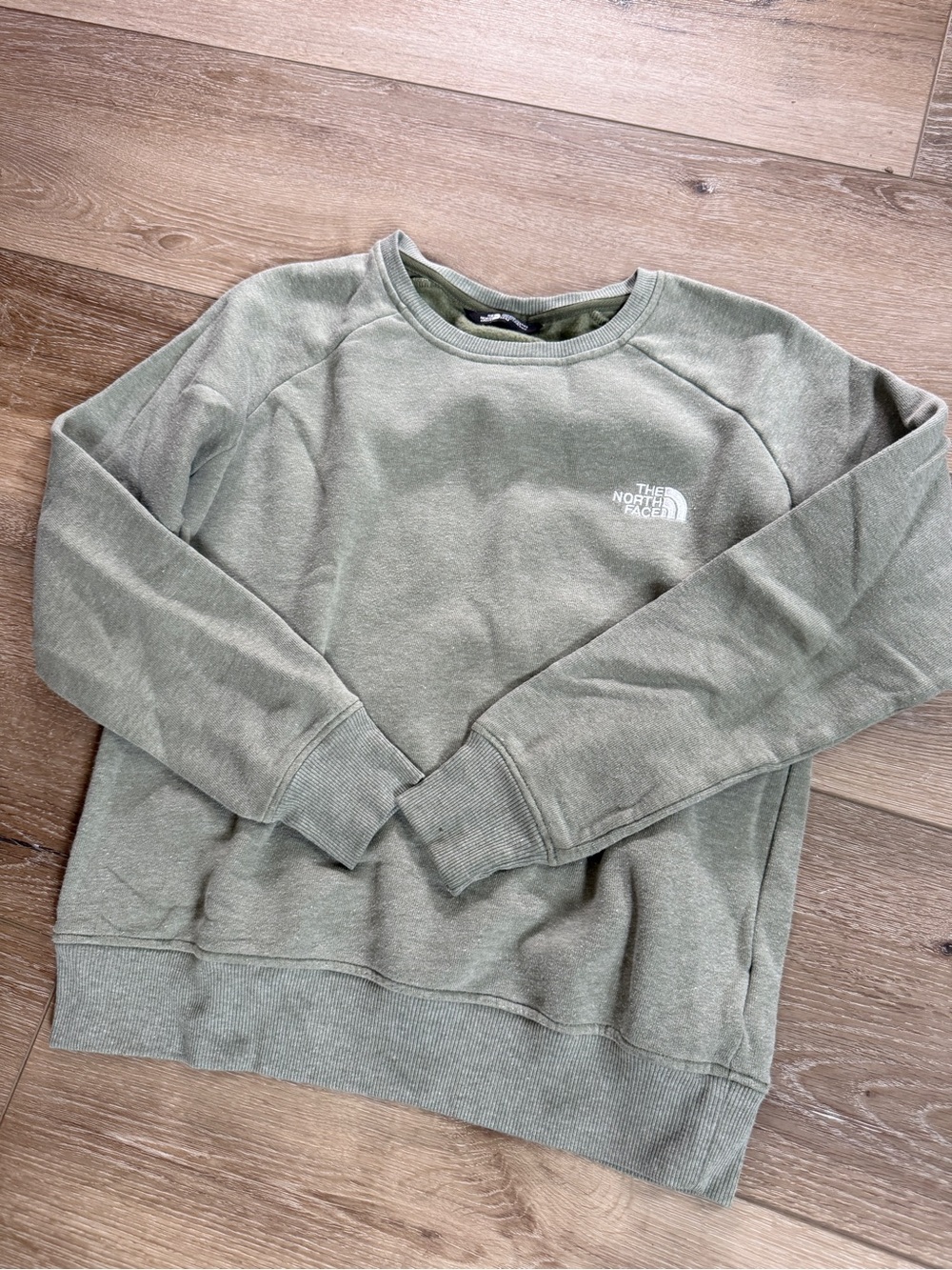 The North Face Men's Olive Green Crewneck Sweatshirt
